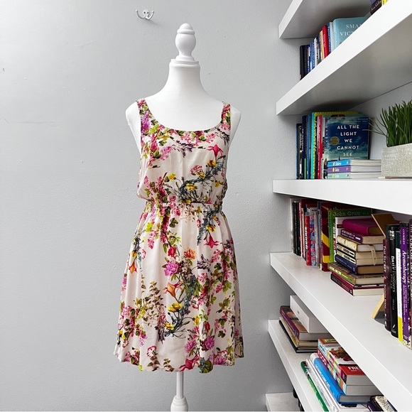 OndadeMar Vibrant Floral Dress Sz Small - Picture 1 of 12